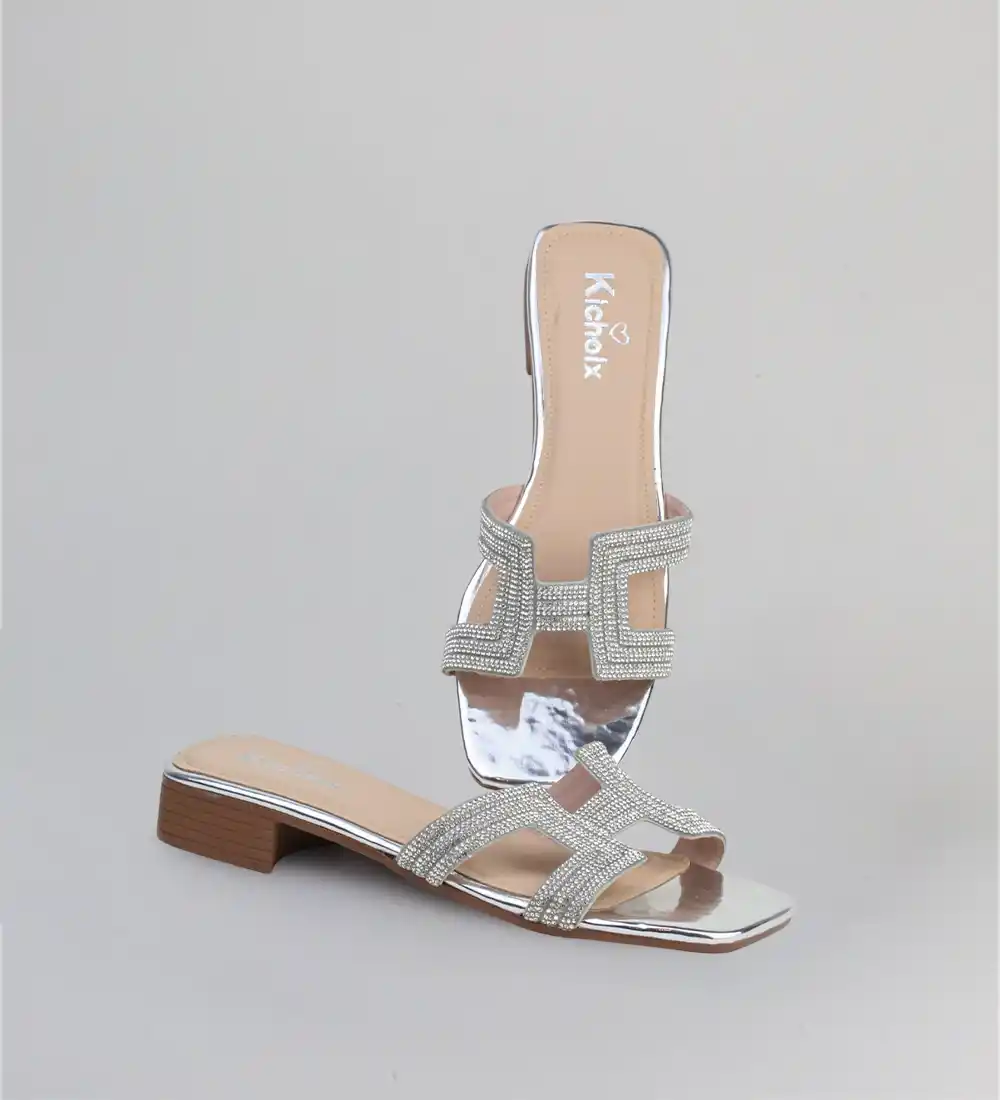 Sandales à mini talon