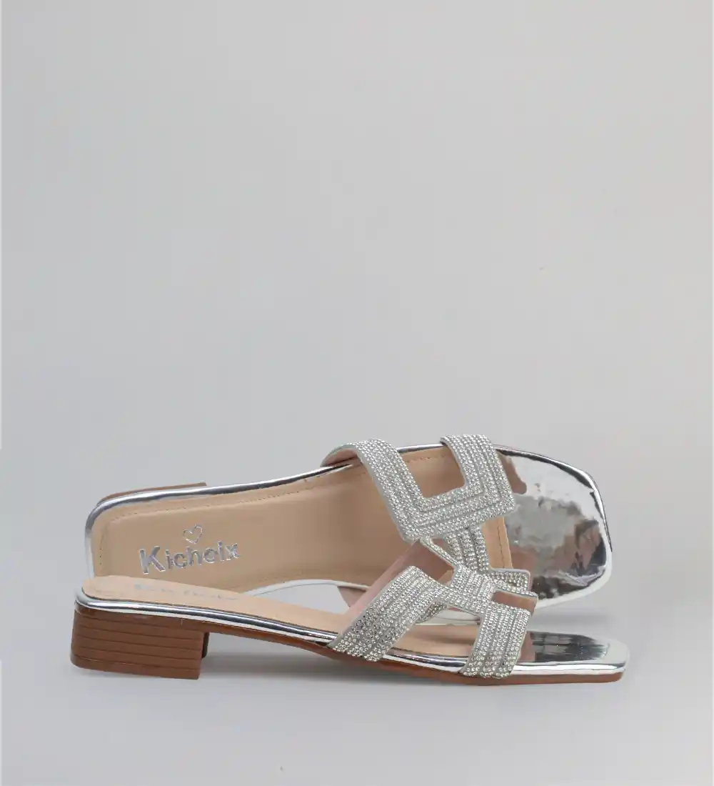 Sandales à mini talon